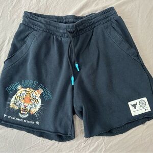 Project Rock Black Men's Athletic Shorts